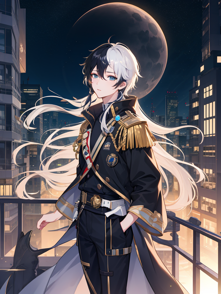 00993-4045099202-masterpiece, best quality,extremely detailed CG unity 8k wallpaper,1boy,longya,aurora, constellation, galaxy, night_sky, shootin.png